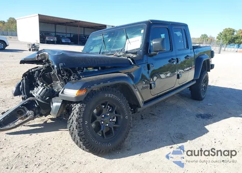 2024 Jeep Gladiator Willys from USA, damaged, VIN 1C6HJTAG7RL108812